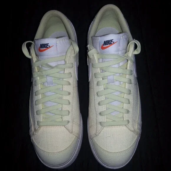 Nike Blazer Platform Shoes Next Nature Women's 9.5 Low Sneakers Yellow VNDS - Picture 9 of 14